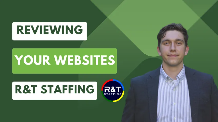 R&T Staffing Website Review